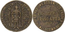 World Coins - France, Token, Collection BP, Franc à Pied, Charles V, History,