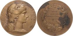 World Coins - France, Medal, Prix de Tir Offert par le Ministre de la Guerre, Bronze