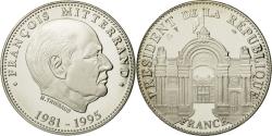World Coins - France, Medal, Les Présidents de la République, François Mitterrand