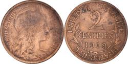 World Coins - Coin, France, Dupuis, 2 Centimes, 1919, Paris, , Bronze, KM:841