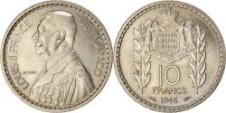 World Coins - Coin, Monaco, Louis II, 10 Francs, 1946, Paris, , Copper-nickel