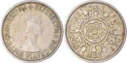 World Coins - Coin, Great Britain, Florin, Two Shillings, 1953