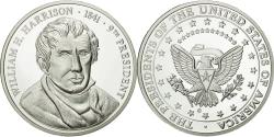 Us Coins - United States of America, Medal, Les Présidents des Etats-Unis, W. Harrison.