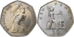 World Coins - Great Britain, Elizabeth II, 50 New Pence, 1969, Copper-nickel,