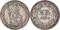 World Coins - Coin, Switzerland, 1/2 Franc, 1950