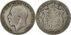 World Coins - Great Britain, George V, Half crown, 1921, London, Silver,