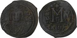 Ancient Coins - Maurice Tiberius, Follis, 591-592, Antioch, Bronze, , Sear:533