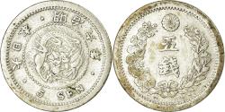World Coins - Coin, Japan, Mutsuhito, 5 Sen, 1873, , Silver, KM:22
