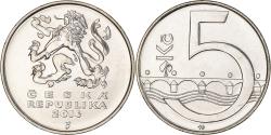 World Coins - Coin, Czech Republic, 5 Korun, 2016, , Nickel plated steel