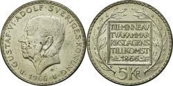 World Coins - Coin, Sweden, Gustaf VI, 5 Kronor, 1966, , Silver, KM:839