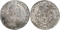 World Coins - France, Louis XV, Écu de Béarn aux branches d'olivier, 1735, Pau, Silver