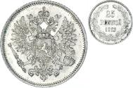 World Coins - Coin, Finland, Nicholas II, 25 Penniä, 1913, Helsinki, , Silver