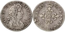World Coins - Coin, France, Louis XIV, 4 Sols dits « des Traitants », 4 Sols, 1677, Paris