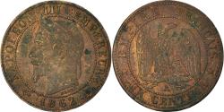World Coins - Coin, France, Napoleon III, Centime, 1862, Paris, , Bronze, KM:795.1