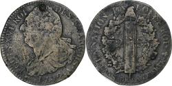 World Coins - France, Louis XVI, 2 Sols, 1792 / AN 4, Paris, Copper, VF(30-35), Gadoury:25
