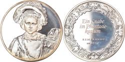 World Coins - France, Medal, Peinture, Rembrandt, Jeune Homme en Costume de Fantaisie, Arts &
