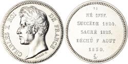 World Coins - France, Medal, Les Rois de France, Charles X, History, , Nickel