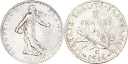 World Coins - Coin, France, Semeuse, 2 Francs, 1914, Castelsarrasin, , Silver