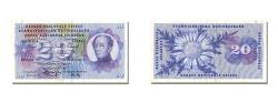 World Coins - Banknote, Switzerland, 20 Franken, 1972, 1972-01-24, AU(55-58)