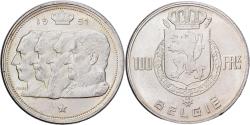 World Coins - Belgium, 100 Francs, 100 Frank, 1951, Silver, , KM:139.1