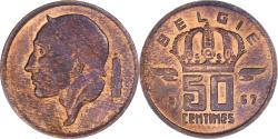 World Coins - Coin, Belgium, 50 Centimes, 1967
