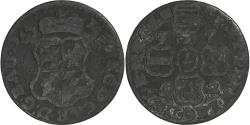 World Coins - Prince-Bishopric of Liège, Jean-Théodore de Bavière, Liard, 1752, Liege