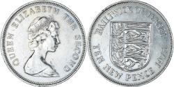 World Coins - Coin, Jersey, 10 New Pence, 1975