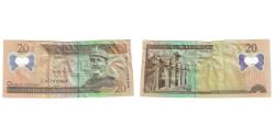 World Coins - Banknote, Dominican Republic, 20 Pesos Oro, 2009, KM:169b, EF(40-45)