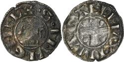 World Coins - Archbishopric of Vienne, Denier, ca. 1200-1250, Vienne, Billon,