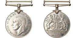 World Coins - United Kingdom , Georges VI, The Defence Medal, Medal, 1939-1945, Excellent