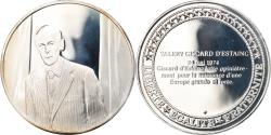 World Coins - France, Medal, Les Présidents de la République, Valery Giscard d'Estaing