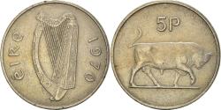 World Coins - Coin, IRELAND REPUBLIC, 5 Pence, 1970