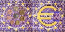 World Coins - France, Euro-Set, 2002, FDC, , (No Composition)