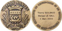 World Coins - France, Medal, Ville de Nantes, 2000, Bronze, Pichard,