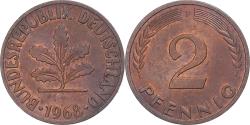 World Coins - Coin, Germany, 2 Pfennig, 1968