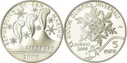 World Coins - San Marino, 5 Euro, 2005, Proof, , Silver, KM:511