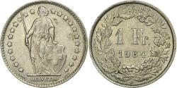 World Coins - Switzerland, Franc, 1964, Bern, Silver, , KM:24