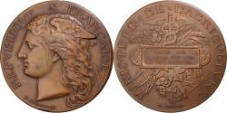 World Coins - France, Medal, Concours Agricole, Chevaline, Nantes, 1882, Bronze, Ponscarme