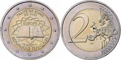 World Coins - France, 2 Euro, Treaty of Rome, 2007, MDP, Bi-Metallic,