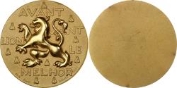 World Coins - France, Medal, Avant, Avant, Lion le Melhor, n.d., Bronze,