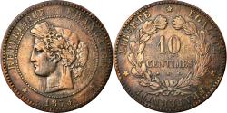 World Coins - Coin, France, Cérès, 10 Centimes, 1873, Bordeaux, , Bronze, KM:815.2