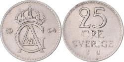 World Coins - Coin, Sweden, 25 Öre, 1964