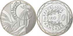 World Coins - France, 10 Euro, Coq, 2015, Monnaie de Paris, Silver,