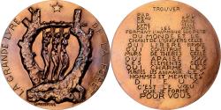 World Coins - France, Medal, La Grande Lyre de la Forêt, 1977, Bronze, Lagriffoul,