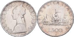 World Coins - Italy, 500 Lire, 1958, Rome, Silver, , KM:98