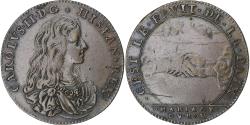 World Coins - Spanish Netherlands, Token, Charles II, mariage du roi, Copper,