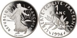 World Coins - Coin, France, Semeuse, Franc, 1994, Paris, Proof, , Nickel