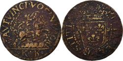 World Coins - Germany, Nuremberg token, Charles IX, Piety and Justice, conquer or die