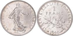 World Coins - Coin, France, Semeuse, Franc, 1920, Paris, , Silver, KM:844.1