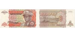 World Coins - Zaire, 500,000 Zaïres, 1992-03-15, KM:43a, AU(55-58)